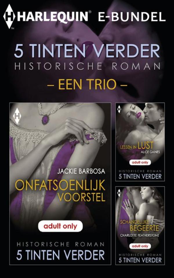 5 Tinten Verder historische roman e-bundel - een trio (E-book)