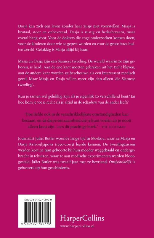 Onafscheidelijk (Paperback)