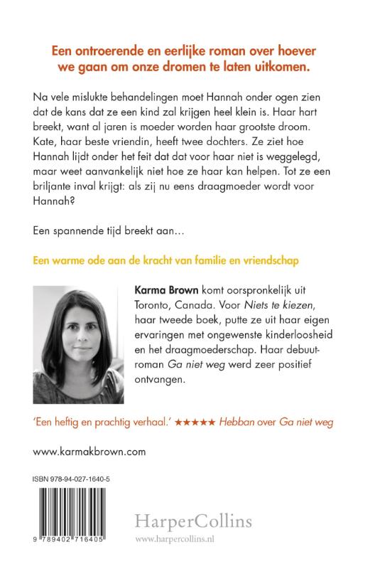 Niets te kiezen (Paperback)