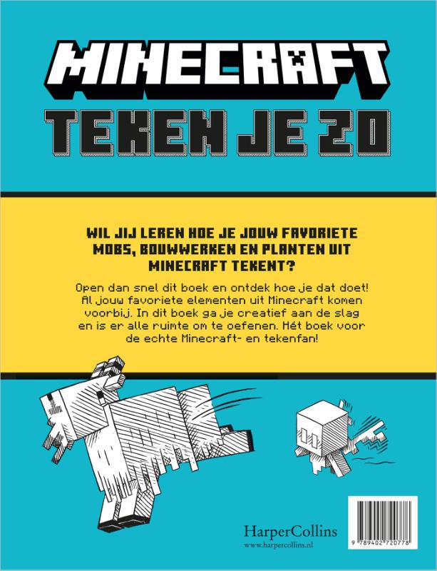Minecraft teken je zo (Paperback)