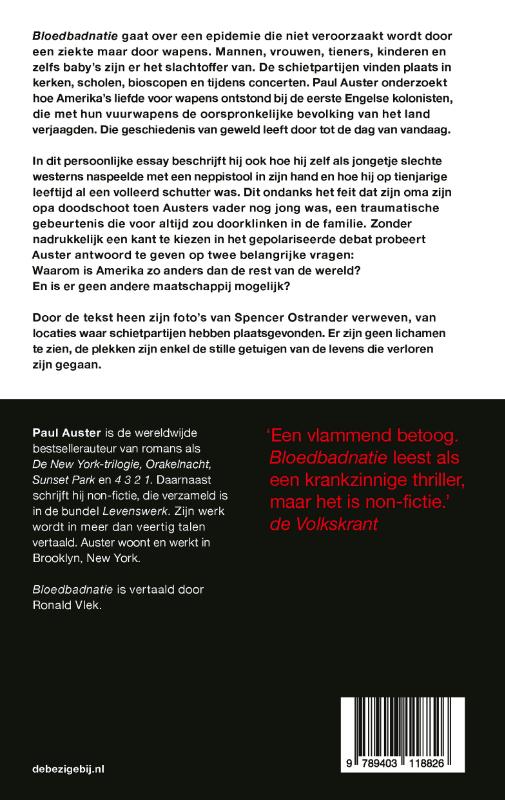 Bloedbadnatie (Paperback)