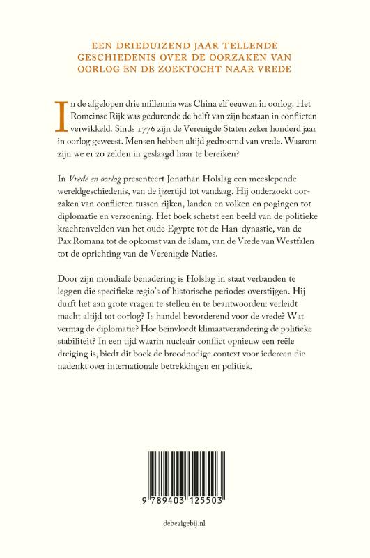 Vrede en oorlog (Hardback)