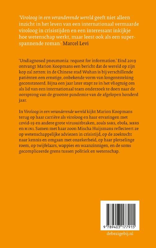Marion Koopmans: Viroloog in een veranderende wereld (Paperback)