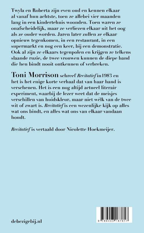 Recitatief (Hardback)