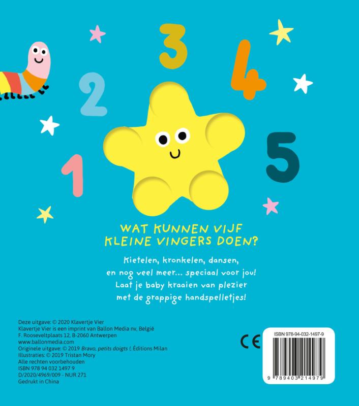 Bravo, kleine vingers! (Hardback)