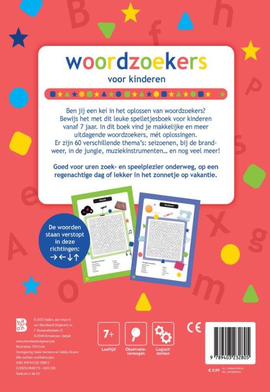 Woordzoekers 7+ (Paperback)