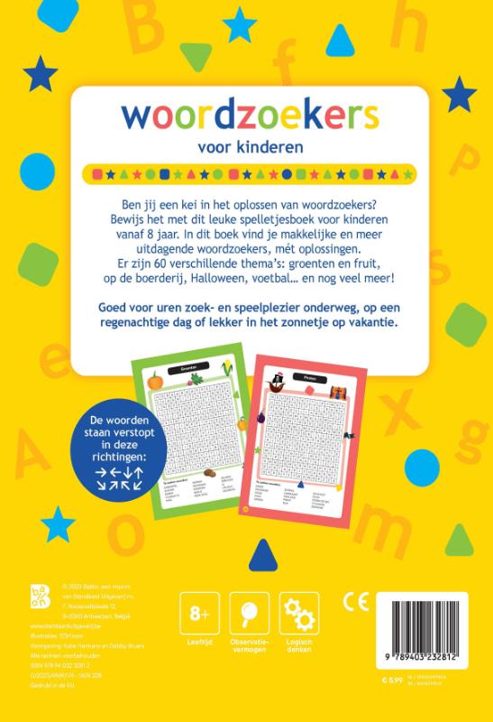 Woordzoekers 8+ (Paperback)