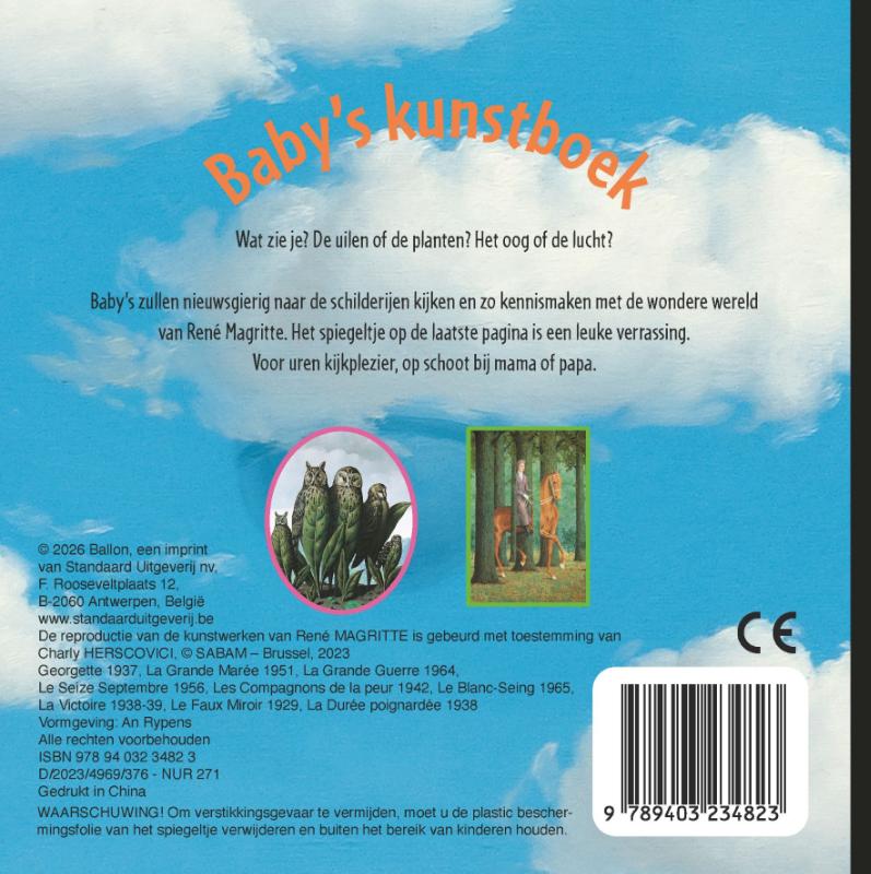 Baby's kunstboek (Kartonboek)