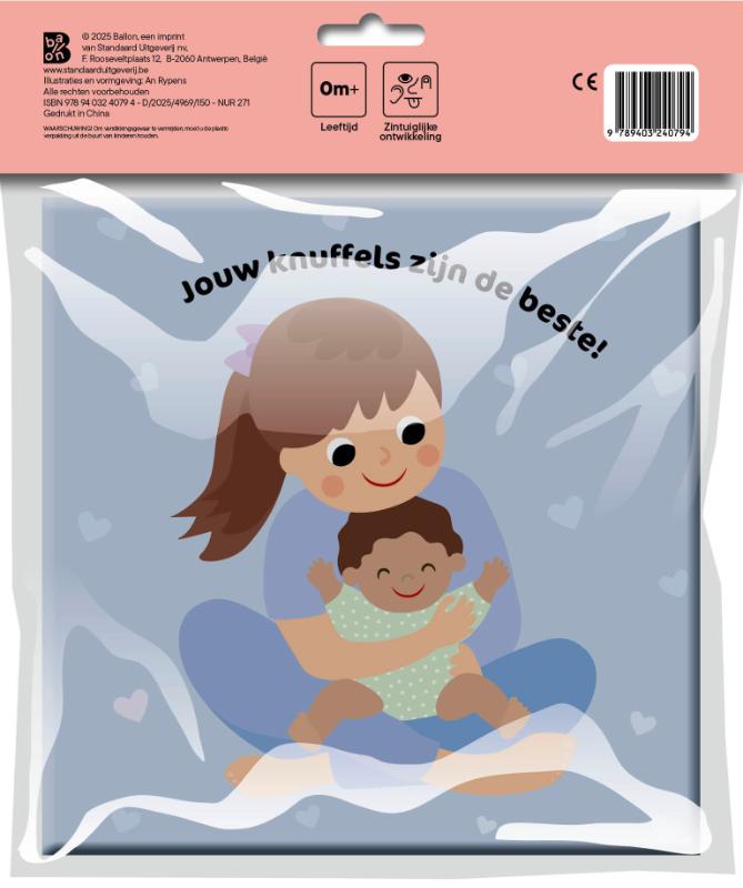 Blije baby: Allemaal knuffels (linnenboekje) (Paperback)