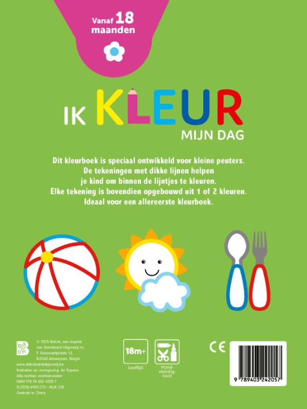 Ik kleur - Mijn dag (Paperback)