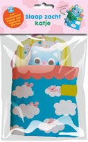 Slaap lekker! Linnenboek met diertje om in bed te leggen: Slaap zacht, katje (Paperback)