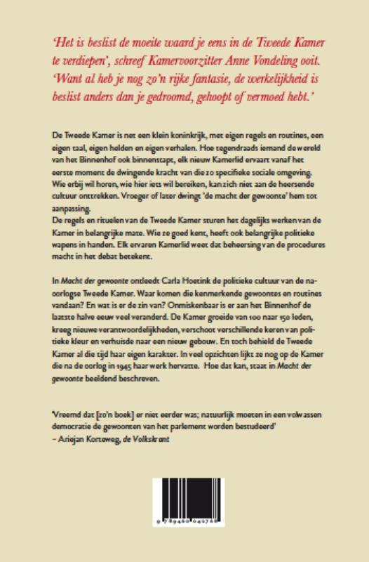 Macht der gewoonte (Paperback)