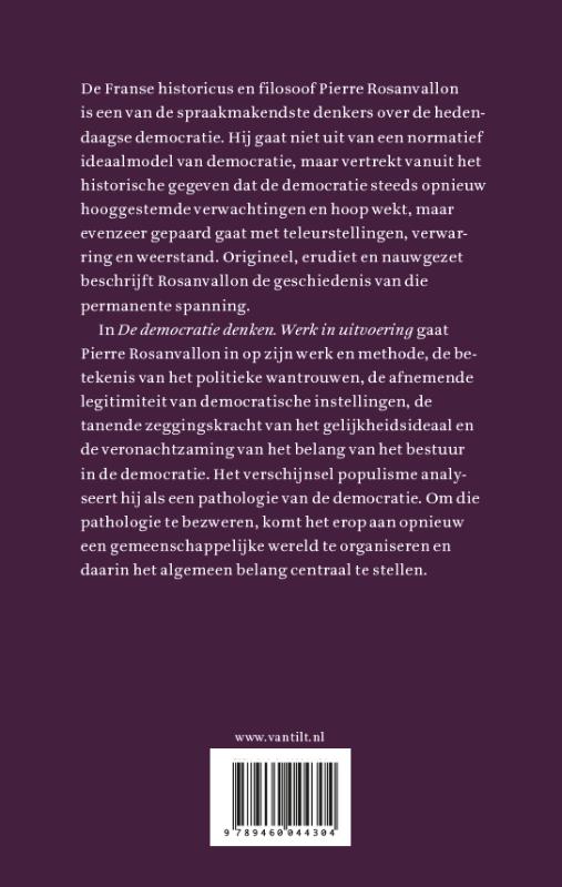 De democratie denken (Paperback)