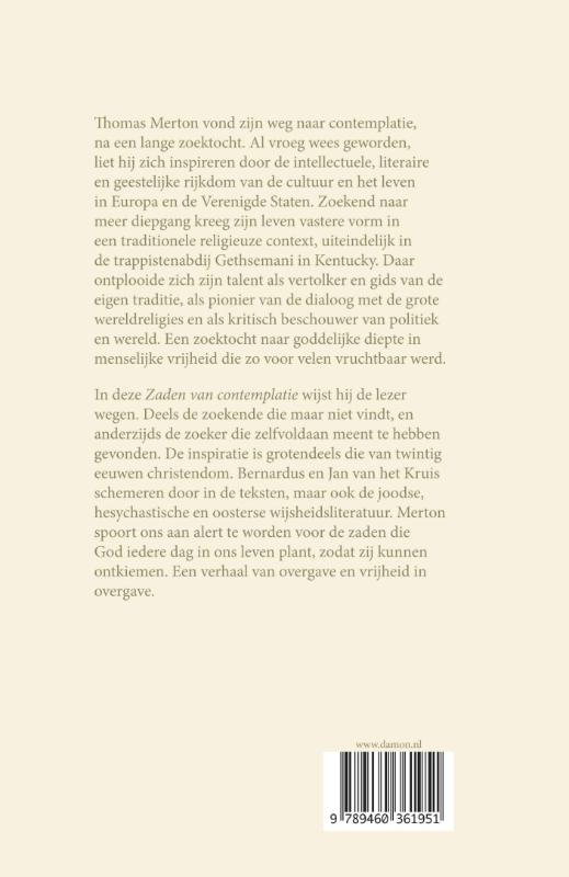 Zaden van contemplatie (Paperback)