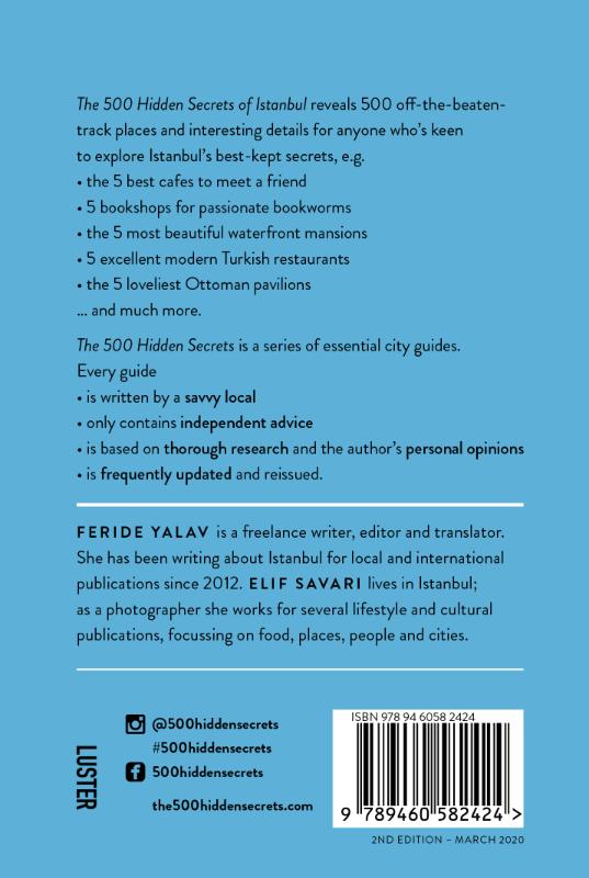 The 500 Hidden Secrets of Istanbul (Paperback)