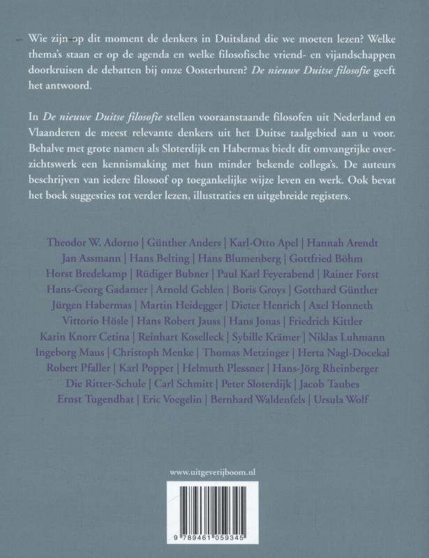 De nieuwe Duitse filosofie (Paperback)