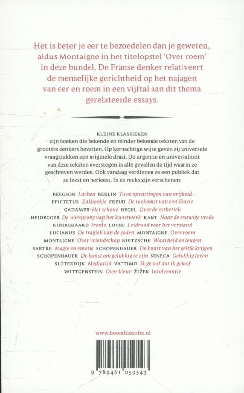 Over roem (Paperback)