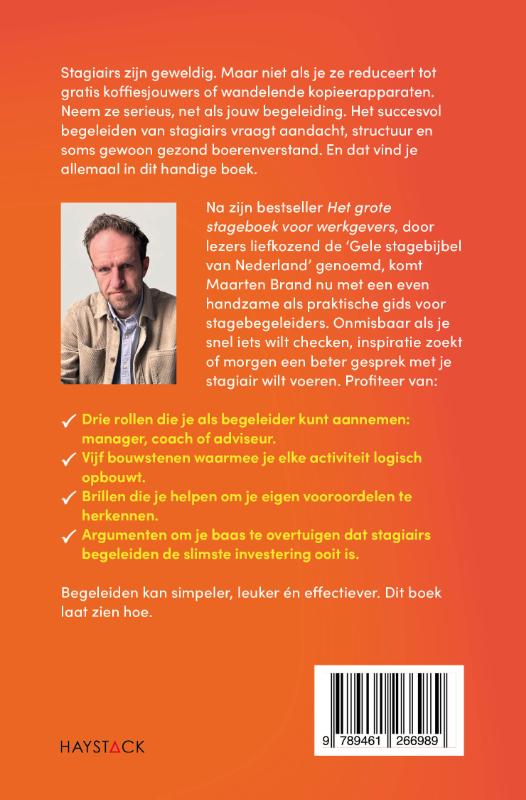 Het kleine stageboek voor begeleiders (Paperback)