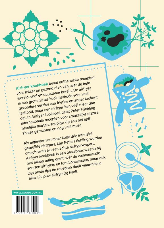 Airfryer kookboek (Hardback)