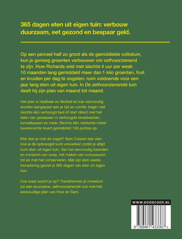 De zelfvoorzienende tuin (Hardback)