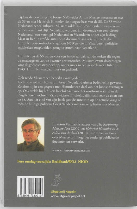 Anton Mussert en zijn conflict met de SS (Paperback)