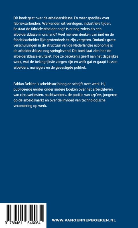 Fabriekswerk (Paperback)