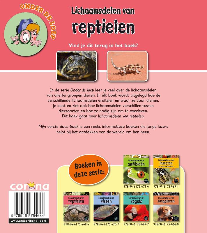Lichaamsdelen van reptielen (Hardback)