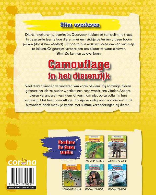 Camouflage in het dierenrijk (Hardback)