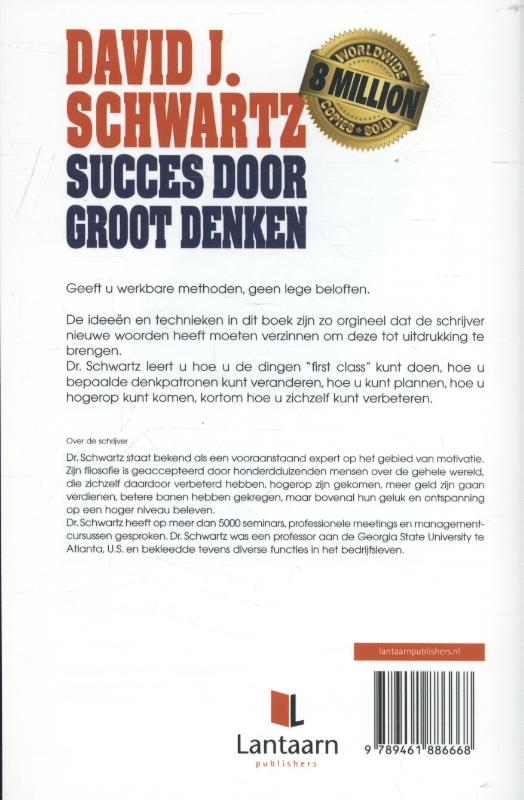 Succes door groot denken (Paperback)