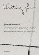 Writingplace journal for Architecture and Literature 2 (Paperback)