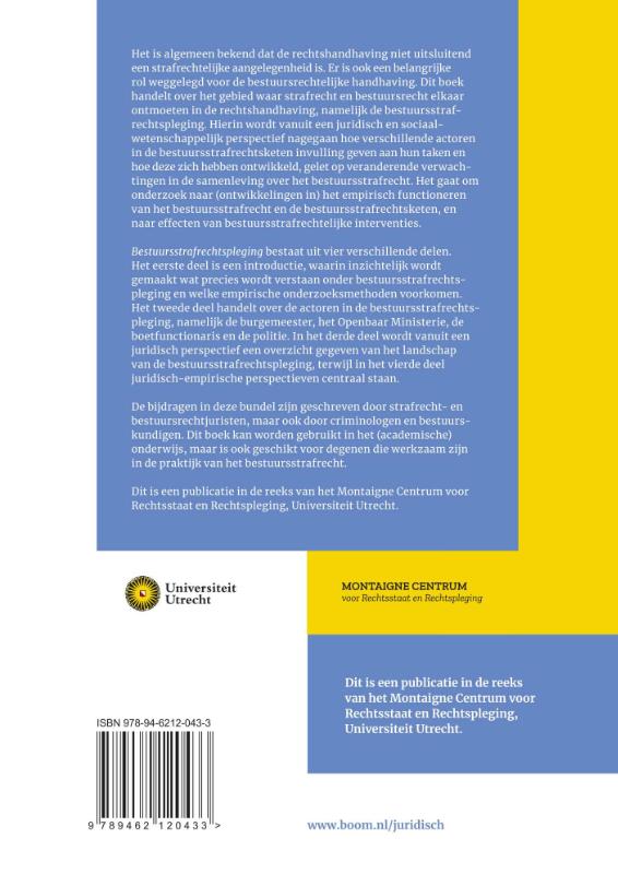 Bestuursstrafrechtspleging (Paperback)