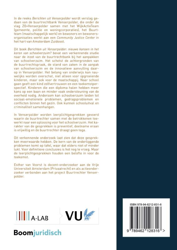 Berichten uit Venserpolder: nieuwe kansen in het keren van schoolverzuim? (Paperback)