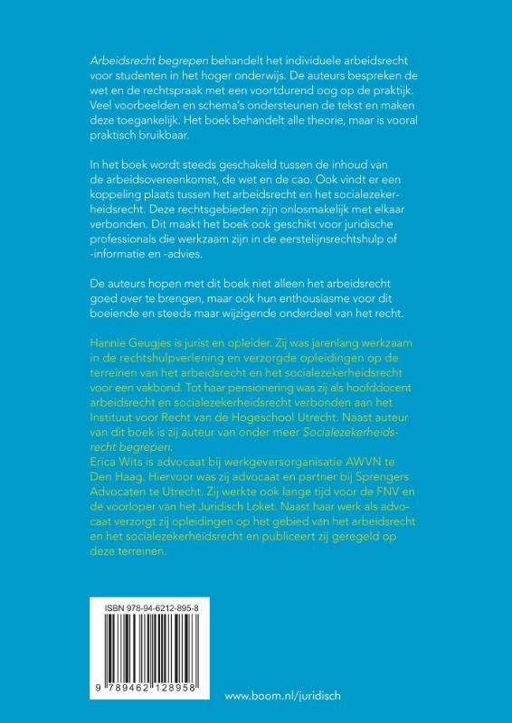 Arbeidsrecht begrepen (Paperback)