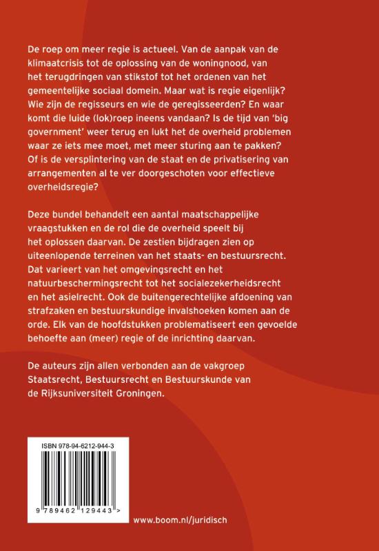 Regie, regie, regie (Paperback)