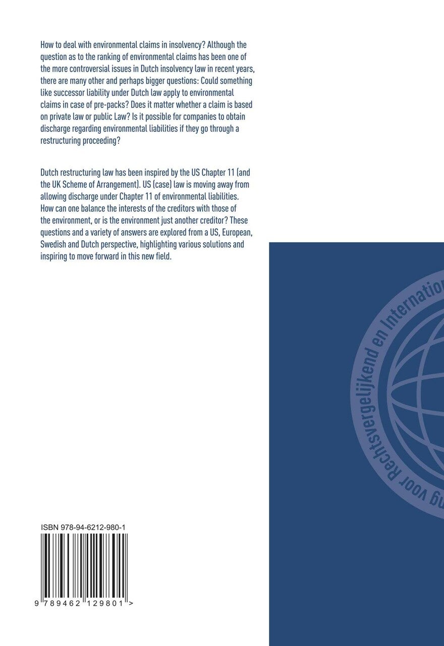 The 'Insolvent Polluter Still Pays' Principle? (Paperback)