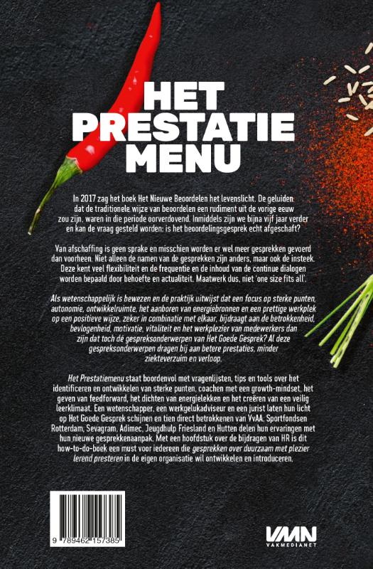 Het Prestatiemenu (Paperback)