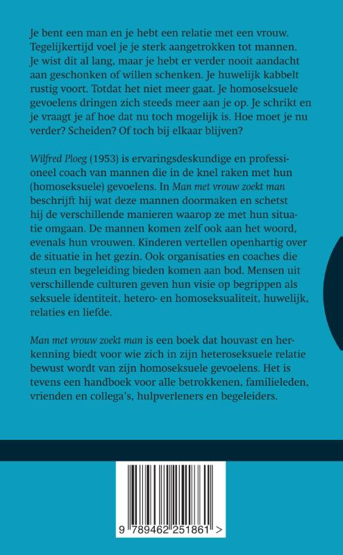 Man met vrouw zoekt man (Paperback)