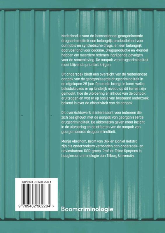 Aanpak georganiseerde drugscriminaliteit (Paperback)