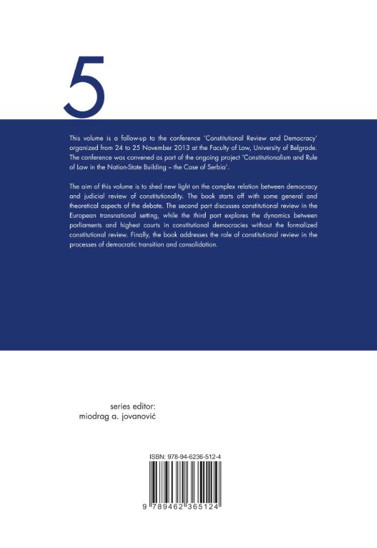 Constitutional review and democracy (Hardback)