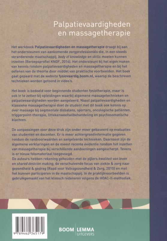 Palpatievaardigheden en massagetherapie (Paperback)