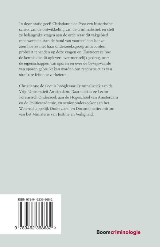 De reconstructie van strafbare feiten (Paperback)