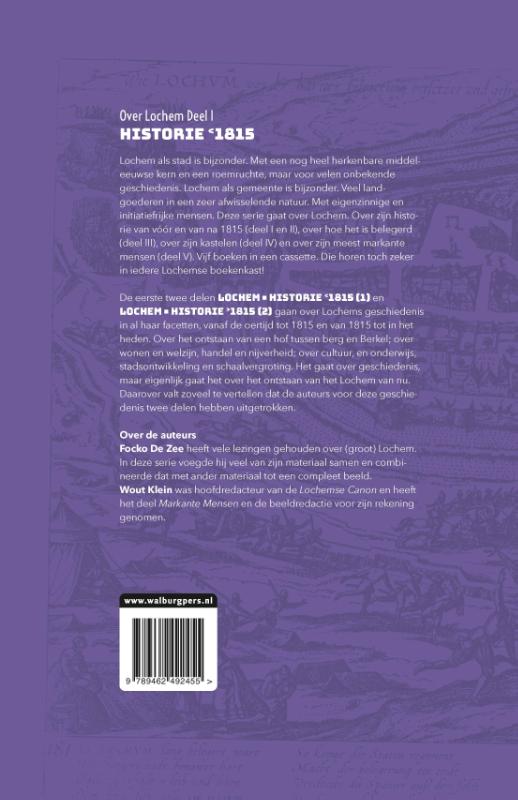 Lochem – Historie < 1815 (Paperback)