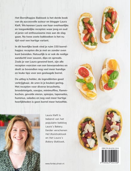 Het Borrelhapjes Bakboek (Hardback)