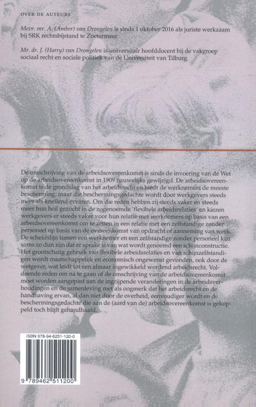 Van arbeidsovereenkomst naar arbeidsverhouding (Paperback)