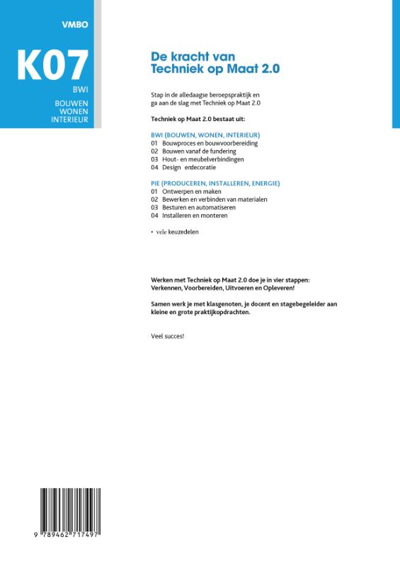 BWI Keuzevak 7 Daken en kapconstructies (Paperback)