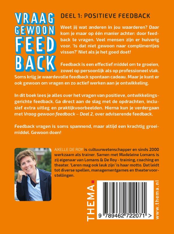 Vraag gewoon feedback (Paperback)
