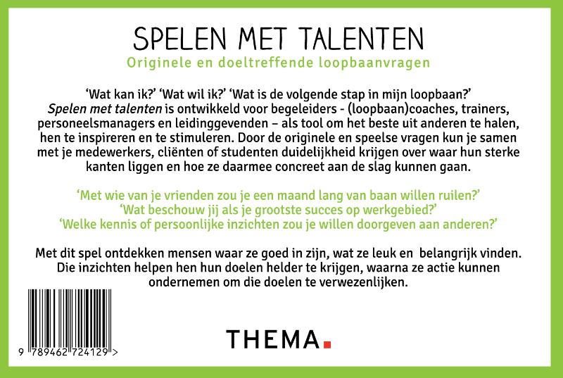 Spelen met talenten (Kaartspellen)