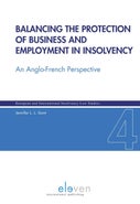 Balancing the protection of business and employment in insolvency (E-book)