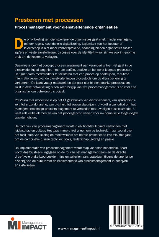 Presteren met processen (Paperback)