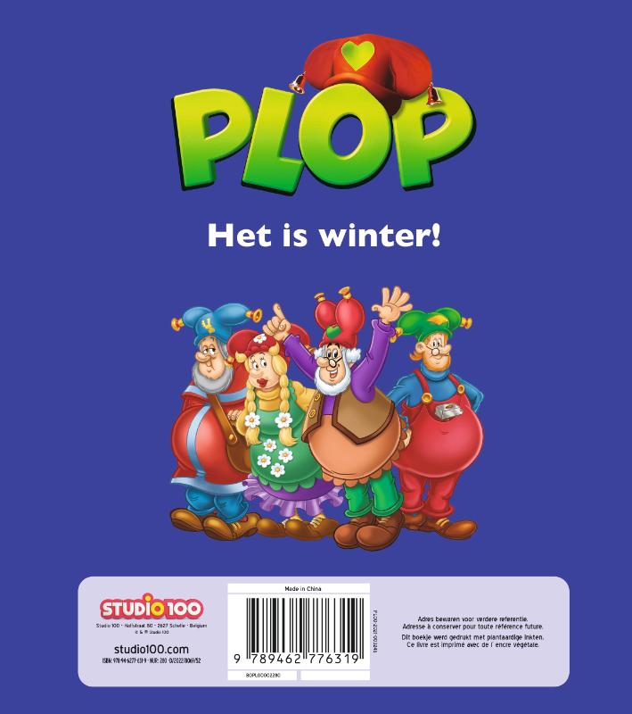 Plop – Het is winter (Hardback)